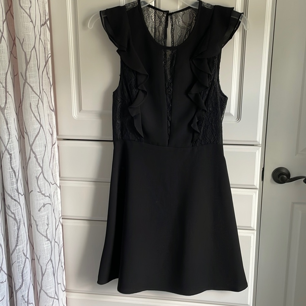 BCBGeneration Black Lace Dress